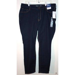 Old Navy Mid Rise Dark Blue Jeans